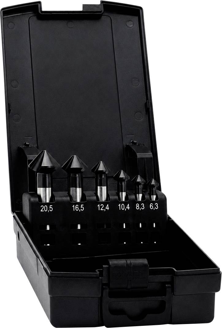 Exact Advanced LINE PRO 50383 Getrapteboorset HSSE-Co 5 Kobalt, Geslepen Drievlakkige schacht 1 set(s)