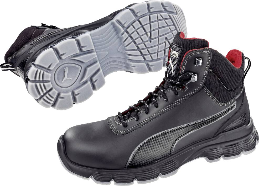 PUMA CONDOR BLACK MID S3L ESD FO SR 630101202000047 Veiligheidsschoenen S3L Schoenmaat (EU): 47 Zwart-grijs 1 paar