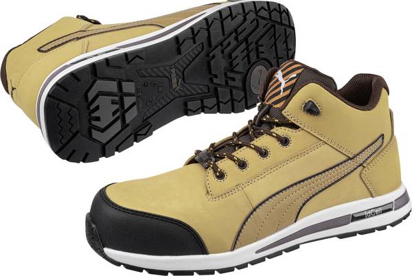 PUMA DASH WHEAT MID S3S FO HRO SR 633180407000046  zaštitne cipele S3S Veličina obuće (EU): 46 pšenica 1 Par