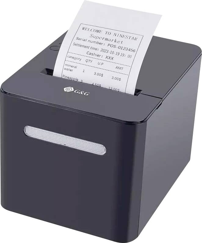 G&G GG-TD80 Kassabonprinter Warmtetransmissie Bluetooth, WiFi