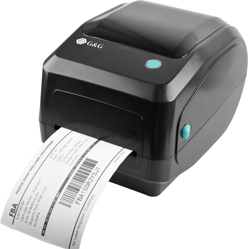 G&G GG-TD430 Labelprinter Warmtetransmissie Etikettenbreedte (max.): 108 mm WiFi