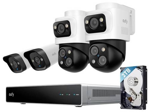 eufy eufy NVR Security System S4 E8E00323 žičani, lan ip-set mrežnih videorekordera   3840 x 2160 piksel