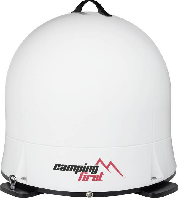 Camping First Satmex Dome Weiß satelitska antena