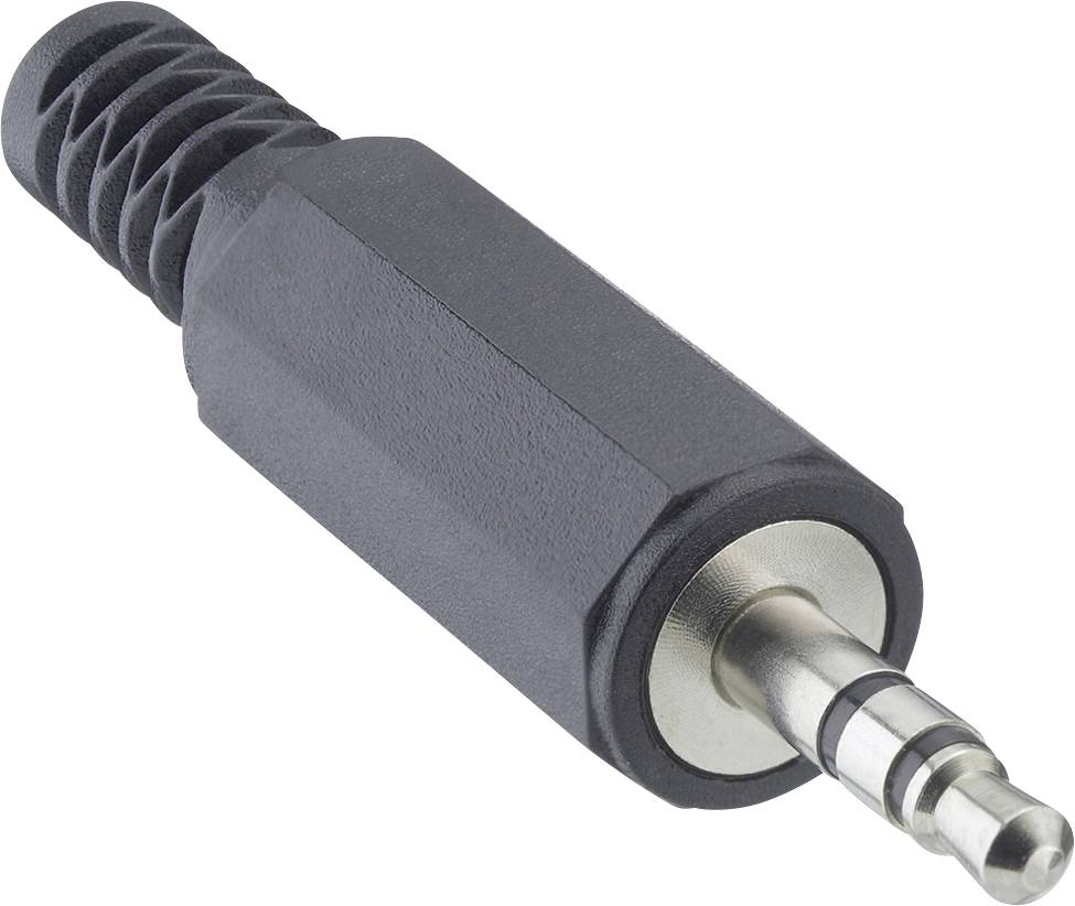 Lumberg 166205 Jackplug 3,5 mm Stekker Aantal polen: 3 1 stuk(s)