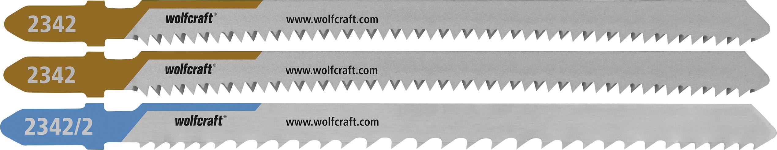 Wolfcraft 2342000 1 projectset decoupeerzaagbladen keukenbouw 1 set(s)