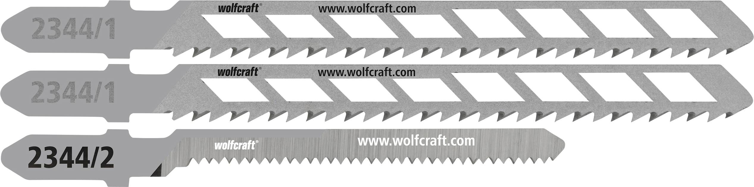 Wolfcraft 2344000 1 projectset decoupeerzaagbladen droogbouw 1 set(s)