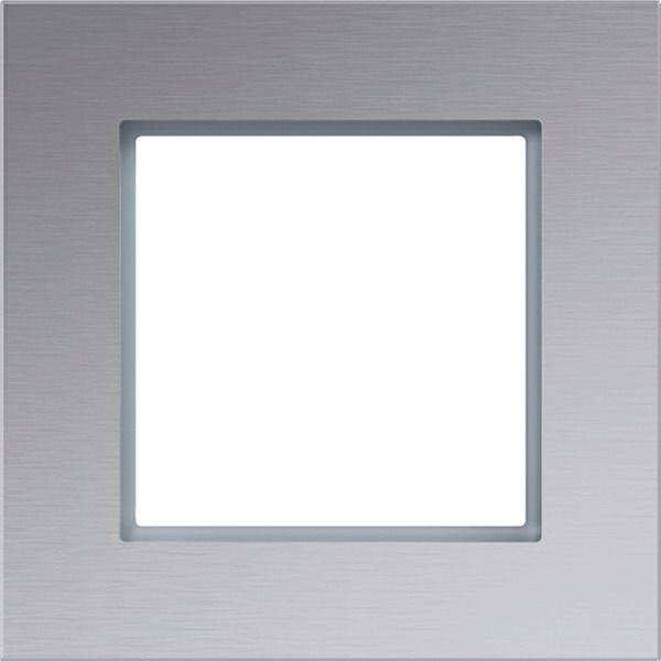 Hager okvir okvir aluminij (brušeni) boja WAD8120AL 1 St.
