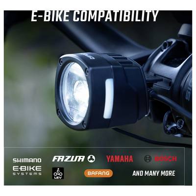 Sigma prednje svjetlo za bicikl EOX FL 170 HB w/Mount & Extension Cable LED putem električnog sustava-9