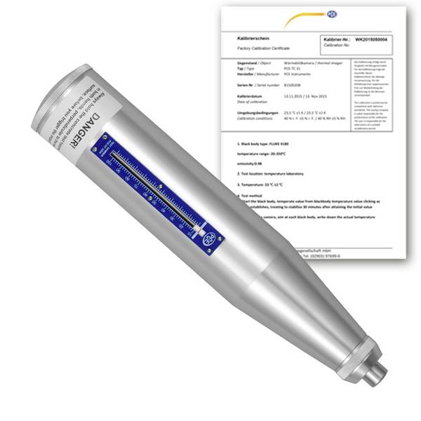 PCE Instruments PCE-HT-225A-ICA čekić za ispitivanje betona Kalibriran po (ISO)  100 - 600 kg/cm², ~ 9,81 - 58,9 N/mm²