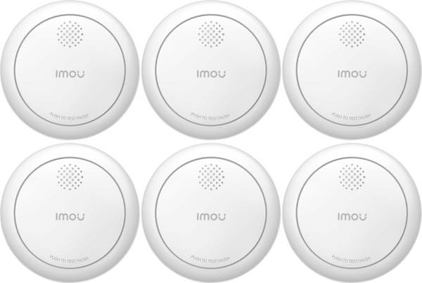 IMOU ZSM1Kit-EU-6-M detektor dima 6-dijelni komplet uklj. 5-godišnja baterija baterijski pogon (Ø x V) 86 mm x 34.5 mm