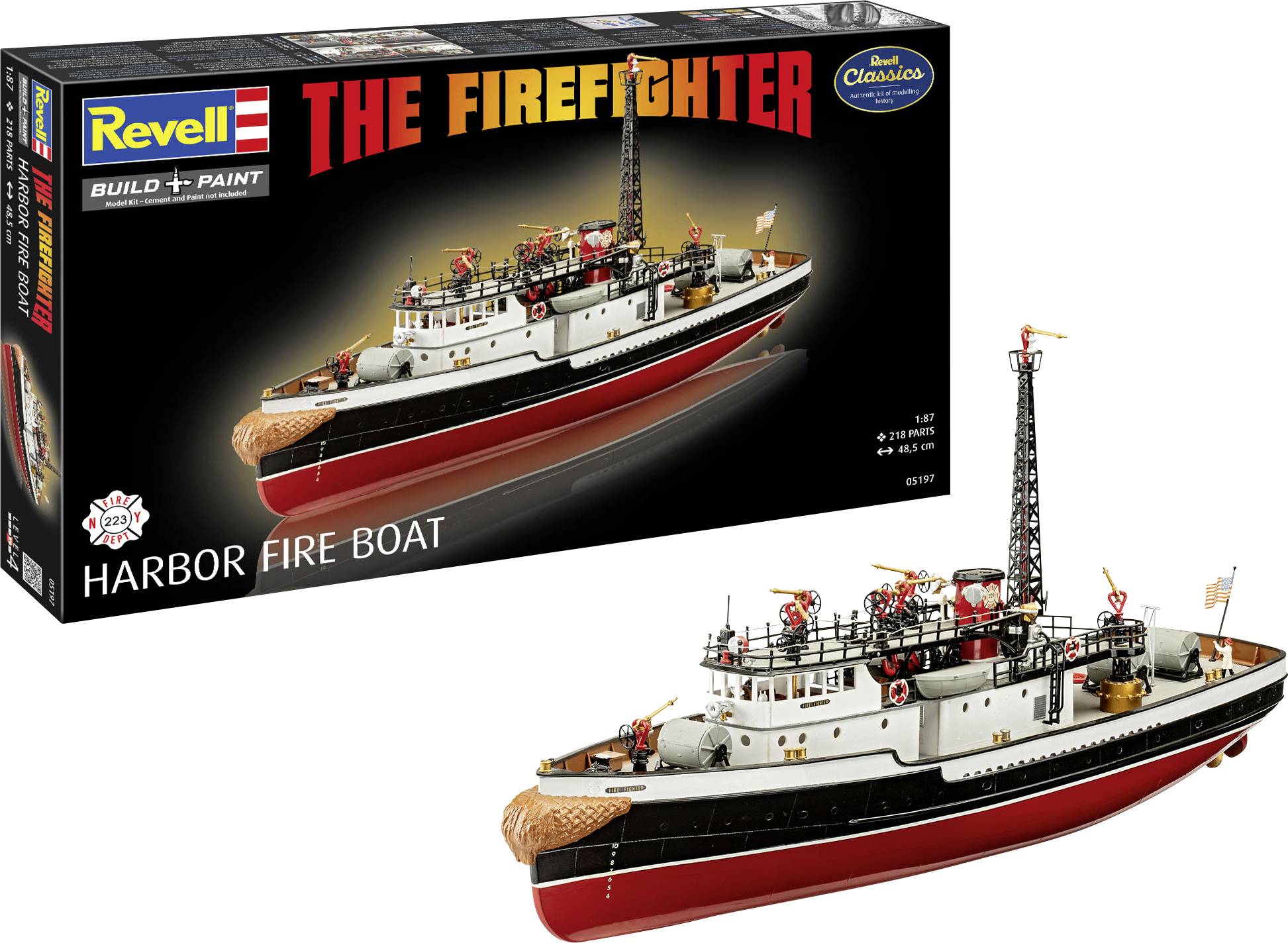 Revell 05197 The Firefighter Boot (bouwpakket) 1:87