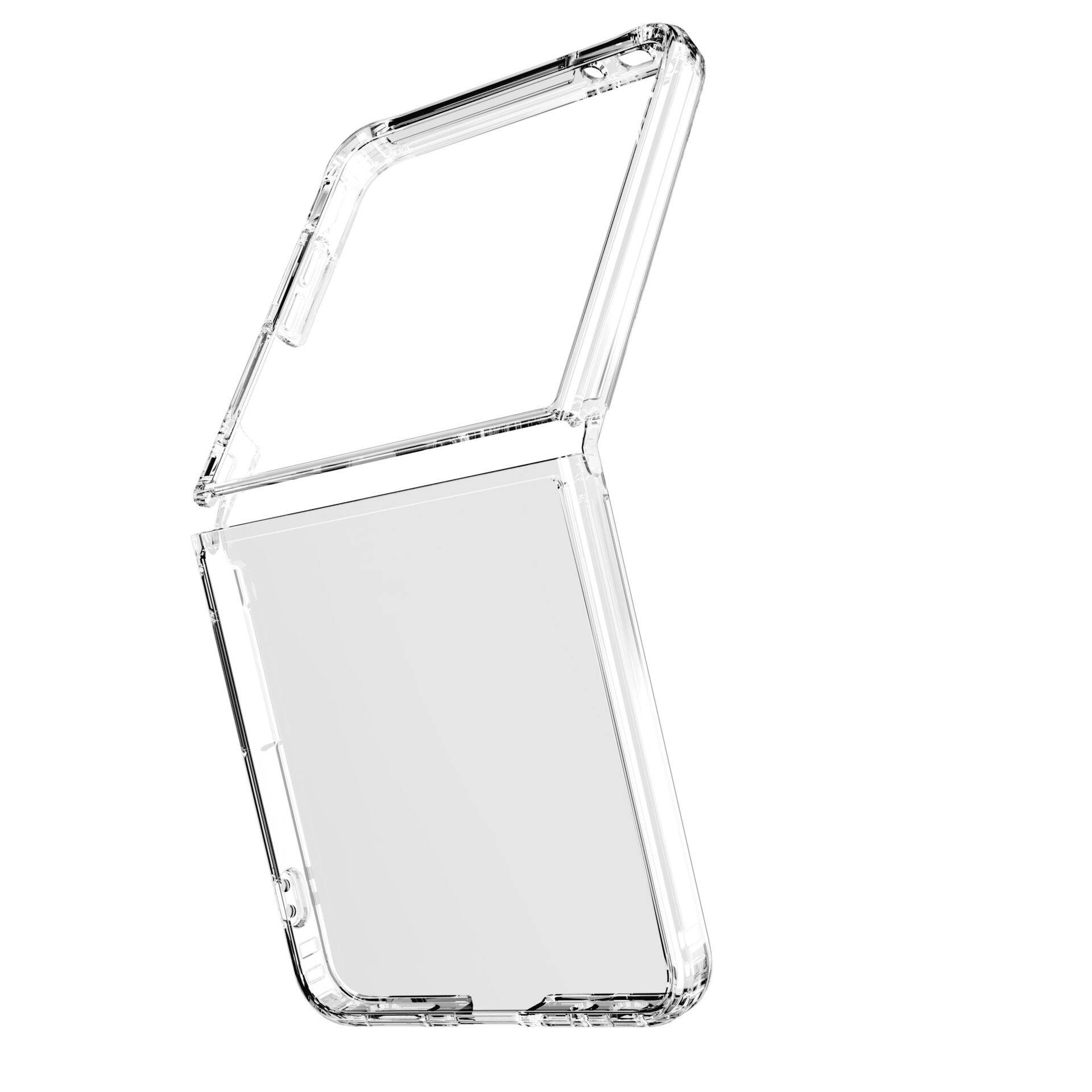 Cellularline Impact Clear Booklet Samsung Galaxy Z Flip 8 Transparant