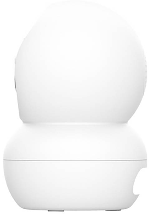 Bijeli Apple HomePod pametni zvučnik prikazan iz prednje perspektive na običnoj pozadini