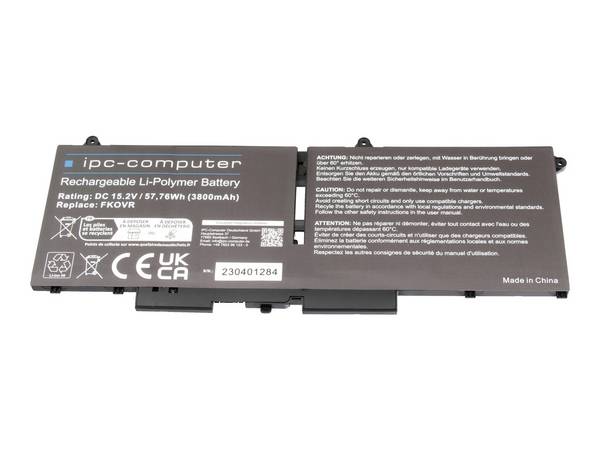 ipc-computer baterija prijenosnog računala Akku CS-DEL753NB (Replace) 15.20 V 3800 mAh IPC-Computer