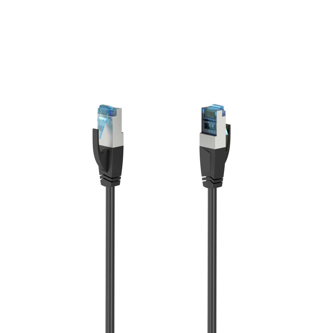 Hama 00200680 RJ45 Netwerkkabel, patchkabel 1.5 m Zwart 1 stuk(s)