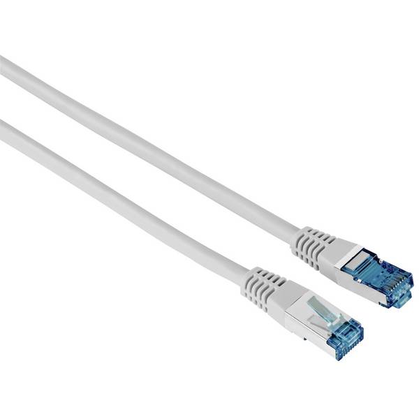 Hama 00200922 RJ45 mrežni kabel, Patch kabel   1.5 m siva  1 St.