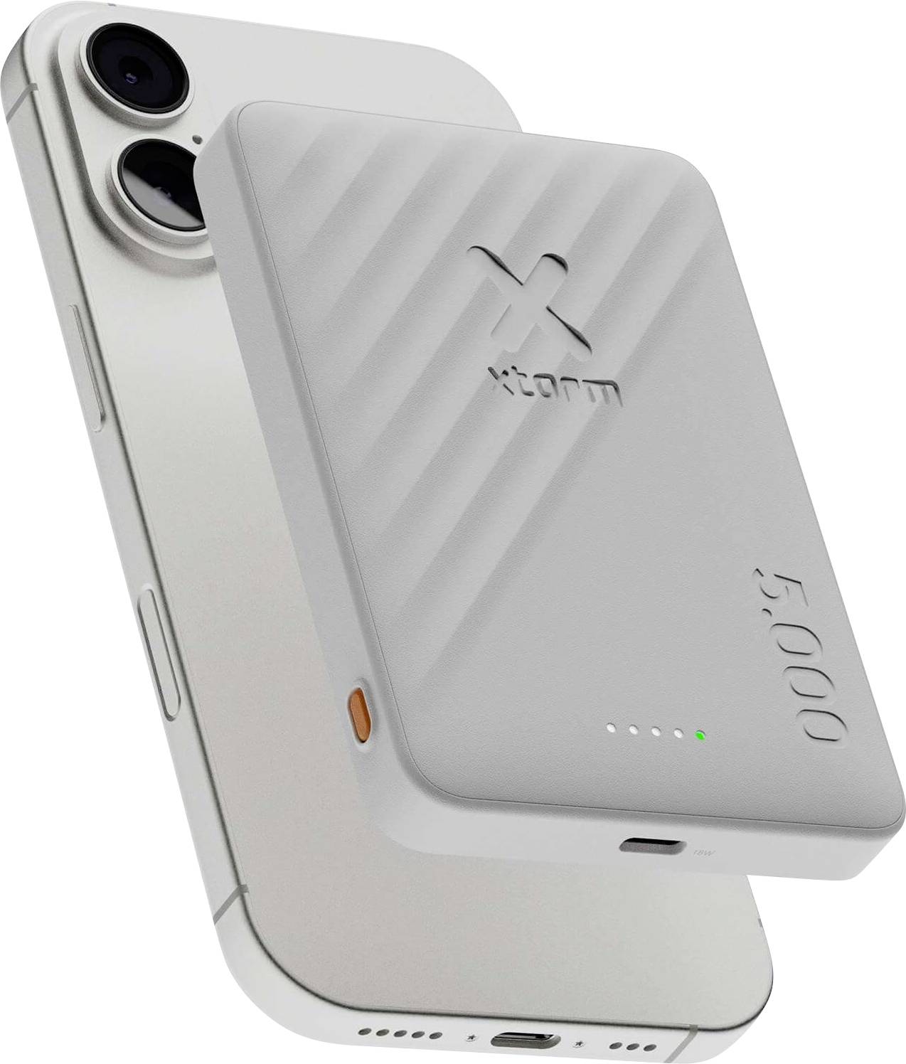 XTORM Go2 Powerbank 5.000 mAh Qi Wireless Charging Wit