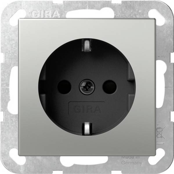 <br>  GIRA<br>  utičnica<br>  <br>  <br>  <br>  <br>  plemeniti čelik<br>  4453600<br>  1 St.<br>