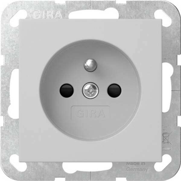 GIRA utičnica     siva 4485015 1 St.