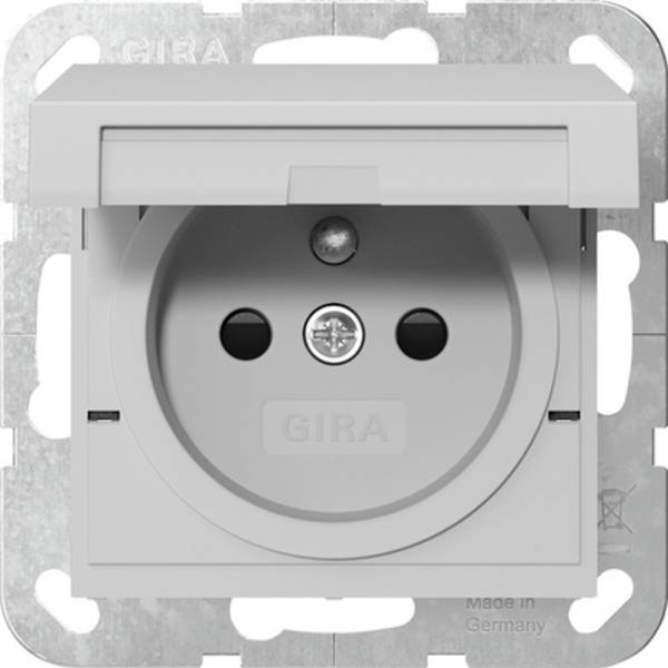 GIRA utičnica     siva 4488015 1 St.