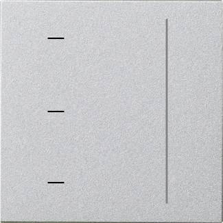 GIRA dodirni nastavak aluminij boja 536526 1 St.