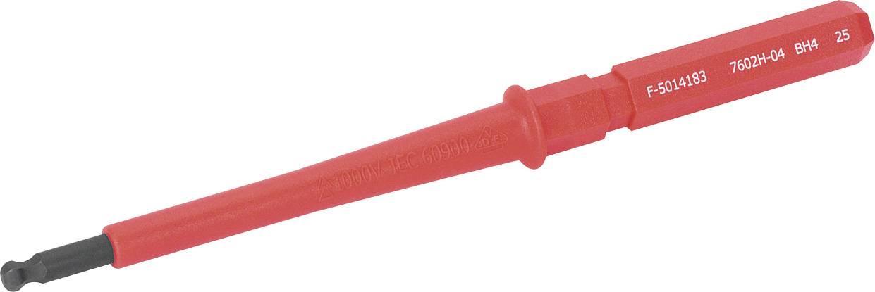 Cimco VDE INHEX 4 KK Elektronica, Universeel Inbus Verwisselbare kling 4 4 mm 80 mm