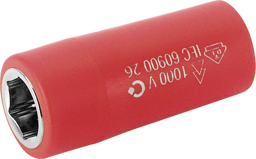 Cimco VDE 7 mm 1/4 112807 Zeskant Dopsleutelinzetstuk 7 mm 1/4 1/4