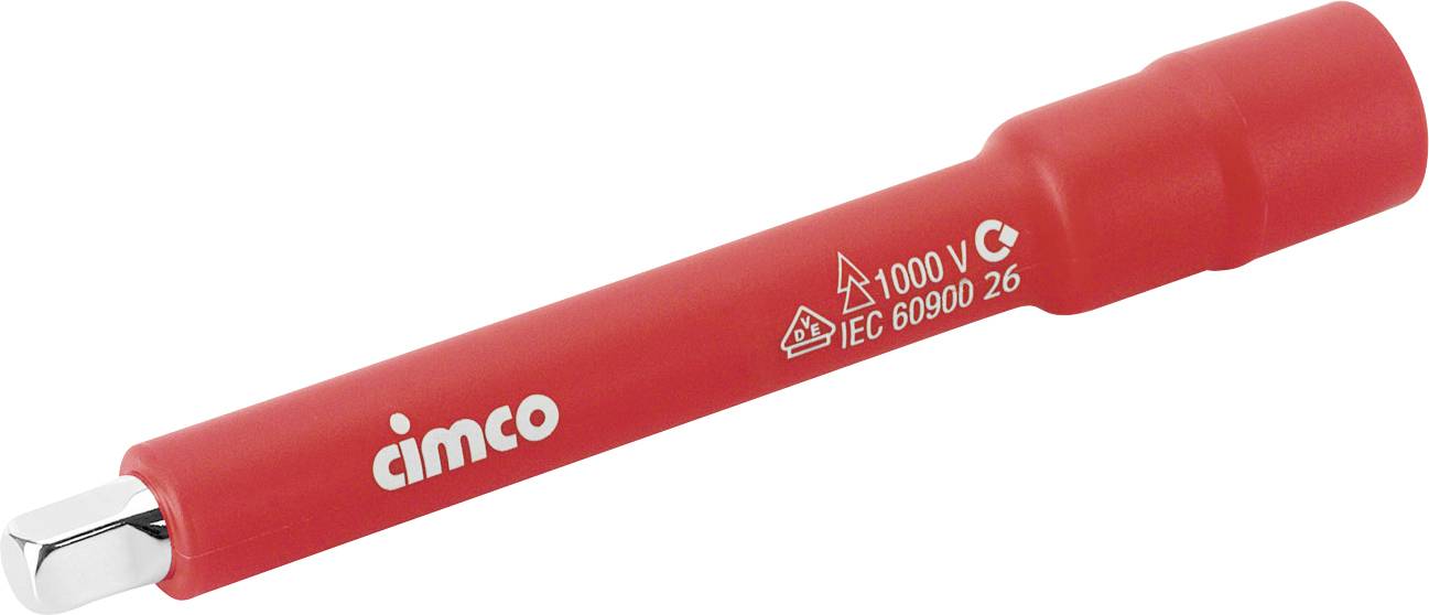 Cimco VDE 170 mm 3/8 DIN 3123 112863 VDE-verlenging Aandrijving 3/8 170 mm 1 stuk(s)