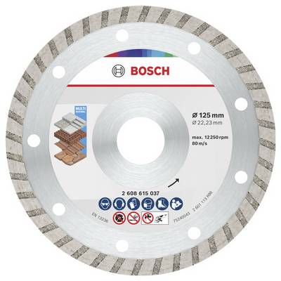 Bosch Accessories 2608615046 2608615046 dijamantna rezna ploča promjer 125 mm Promjer bušotine 22.23 mm beton, opeka, cr-0