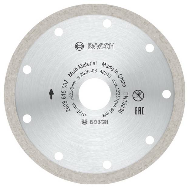 Bosch Accessories 2608615046 2608615046 dijamantna rezna ploča promjer 125 mm Promjer bušotine 22.23 mm beton, opeka, cr-1