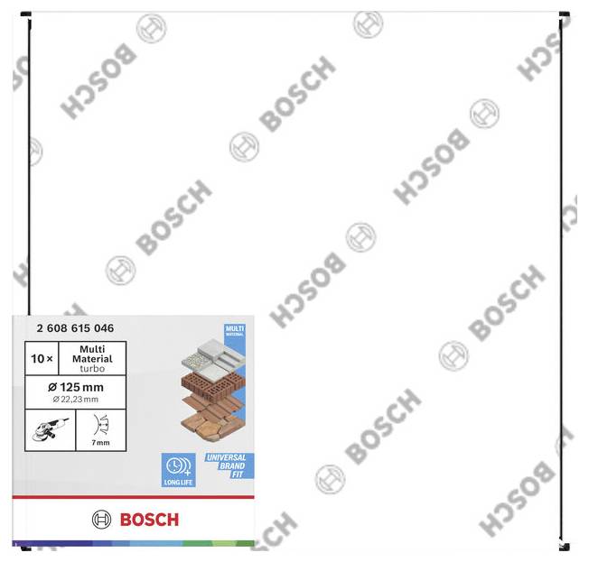 Bosch Accessories 2608615046 2608615046 dijamantna rezna ploča promjer 125 mm Promjer bušotine 22.23 mm beton, opeka, cr-2