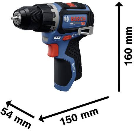 Bosch Professional GSB12V-32 -akumulatorska udarna bušilica-2