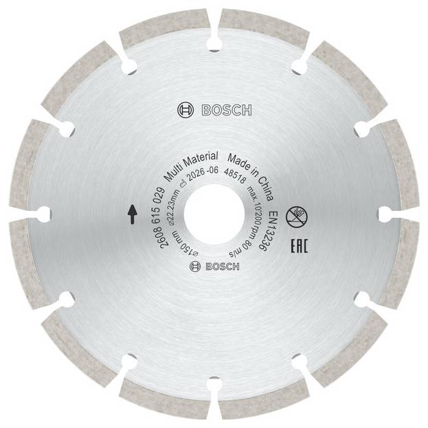 Bosch Accessories 2608615042 2608615042 dijamantna rezna ploča promjer 150 mm Promjer bušotine 22.23 mm beton, opeka, me-1