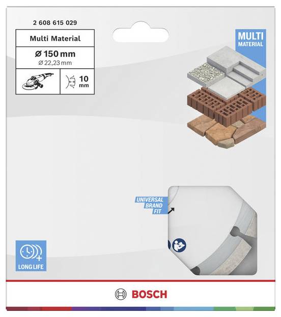 Bosch Accessories 2608615029 2608615029 dijamantna rezna ploča promjer 150 mm Promjer bušotine 22.23 mm beton, opeka, me-2