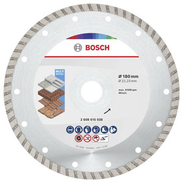 Bosch Accessories 2608615047 2608615047 dijamantna rezna ploča promjer 180 mm Promjer bušotine 22.23 mm beton, opeka, crijep 10 St.