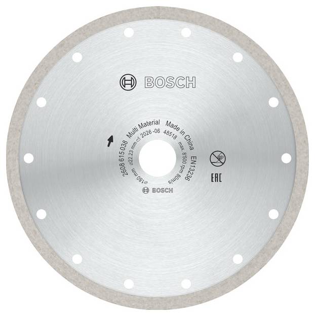 Bosch Accessories 2608615047 2608615047 dijamantna rezna ploča promjer 180 mm Promjer bušotine 22.23 mm beton, opeka, cr-1