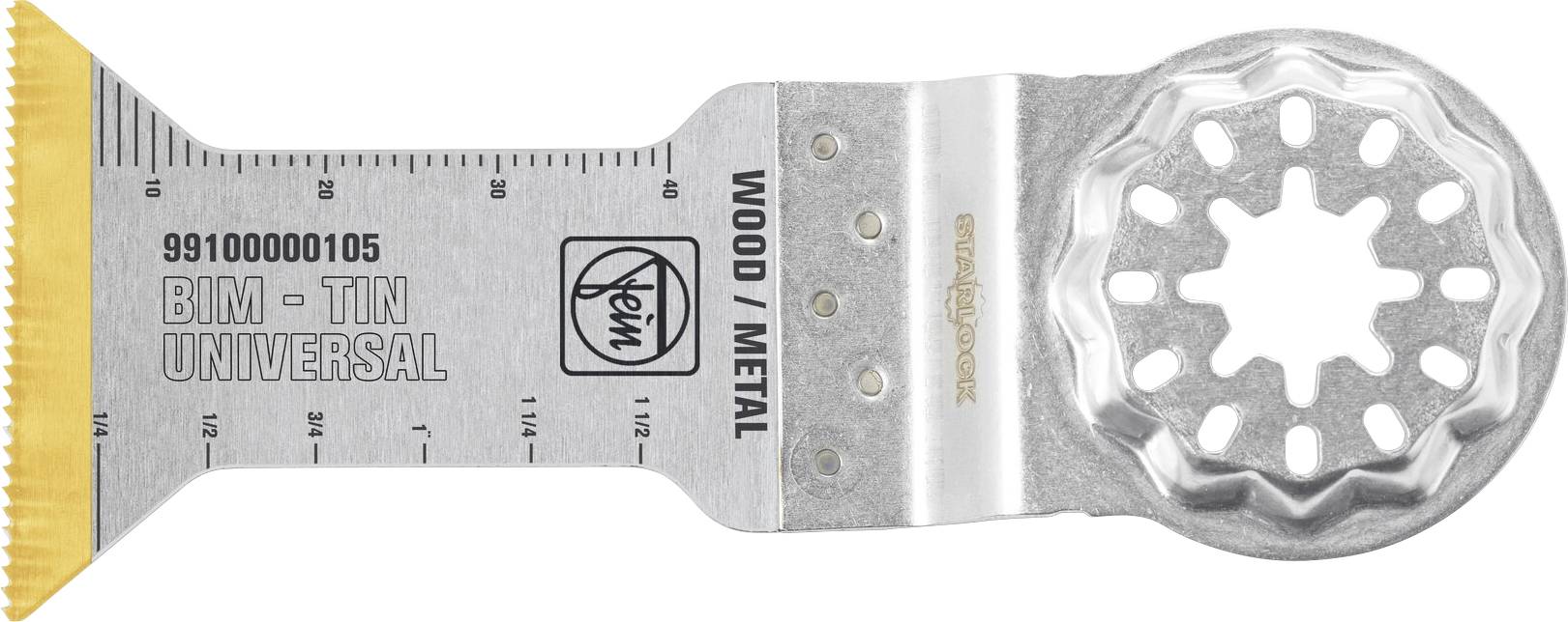 Fein 63507223450 E-Cut Universal Bi-metaal zaagblad Titaniumcoating, Bimetaal 44 mm 1 stuk(s)