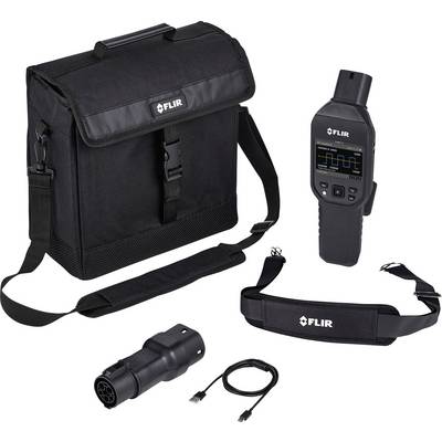 FLIR ručna kamera za inspekciju sa futrolom za nošenje, remenom, odvojivim senzorom i USB kablom na bijeloj pozadini.