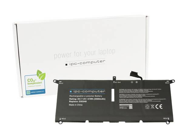 ipc-computer baterija prijenosnog računala Akku DXGH8 REPLACE 7.40 V 5500 mAh IPC-Computer