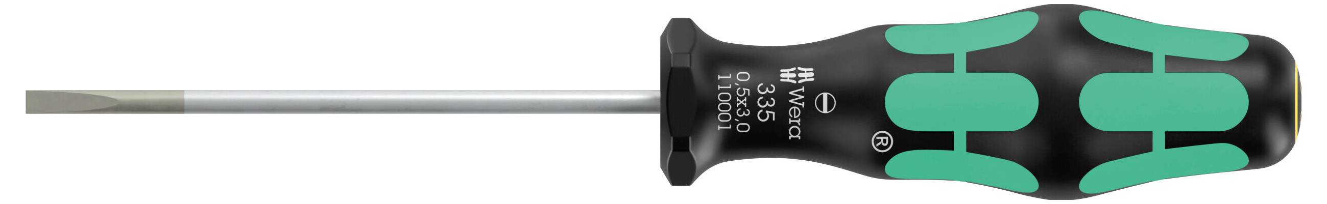 Wera 9717 Serie 300 univerzalno komplet odvijača ravni prorez, PH-3