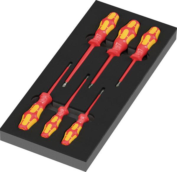 Wera 97110 Serie 100 VDE Set 1 radionica komplet odvijača  ravni prorez, PH