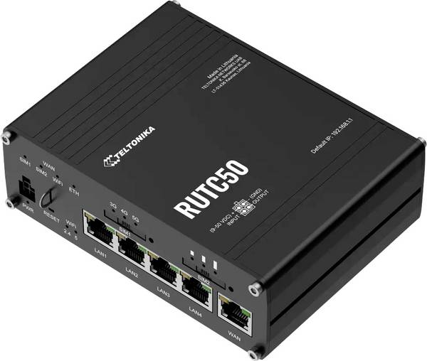 Teltonika RUTC50 WLAN ruter   2.4 GHz, 5 GHz