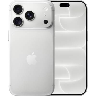 Prednje i stražnje prikaze srebrnog iPhonea s tri stražnje kamere i oblikovanim prednjim otvorom za kameru u obliku pilje na bijeloj pozadini.