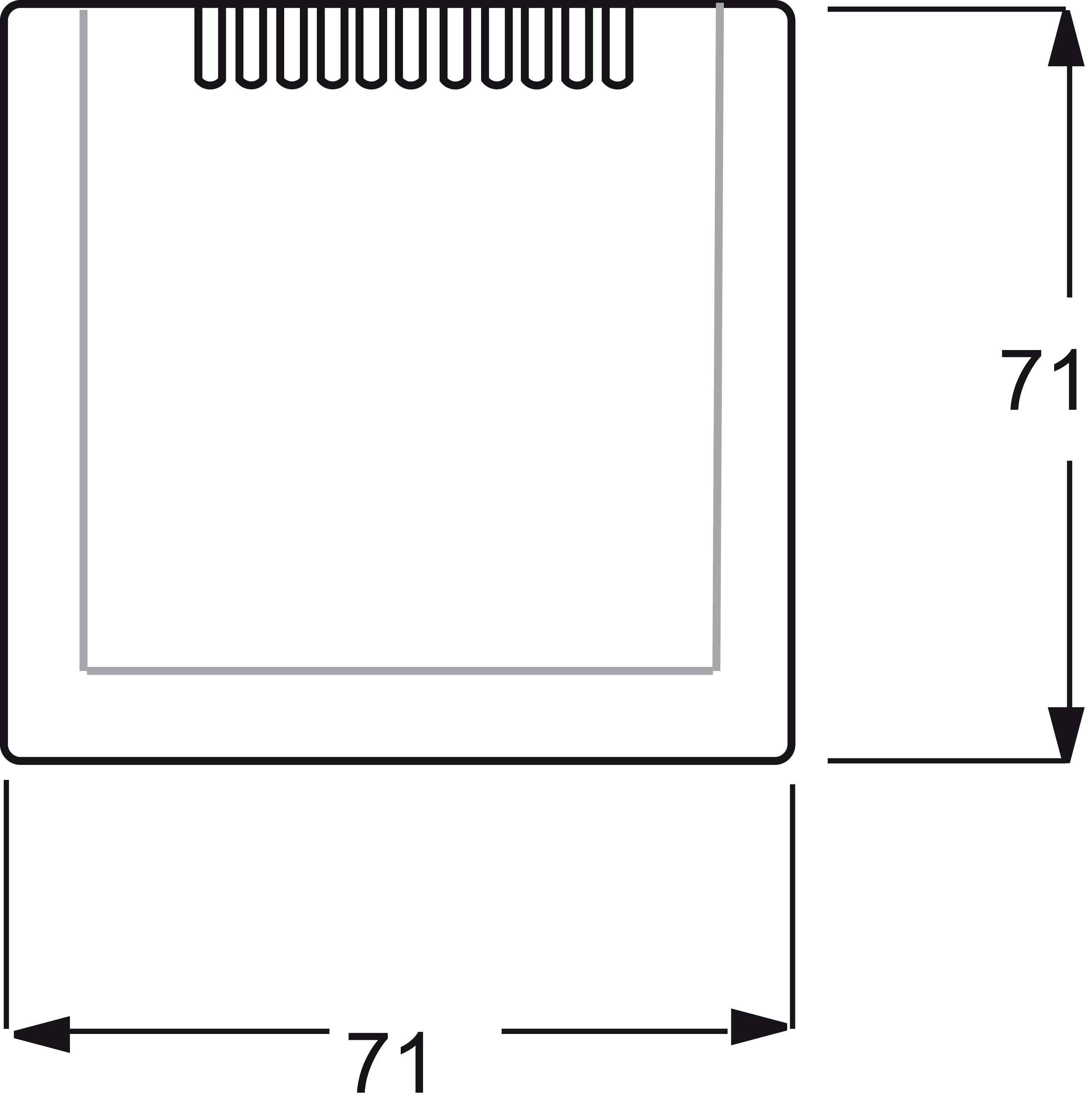 Busch-Jaeger plava boja 2CKA006599A2918 1 St.-1