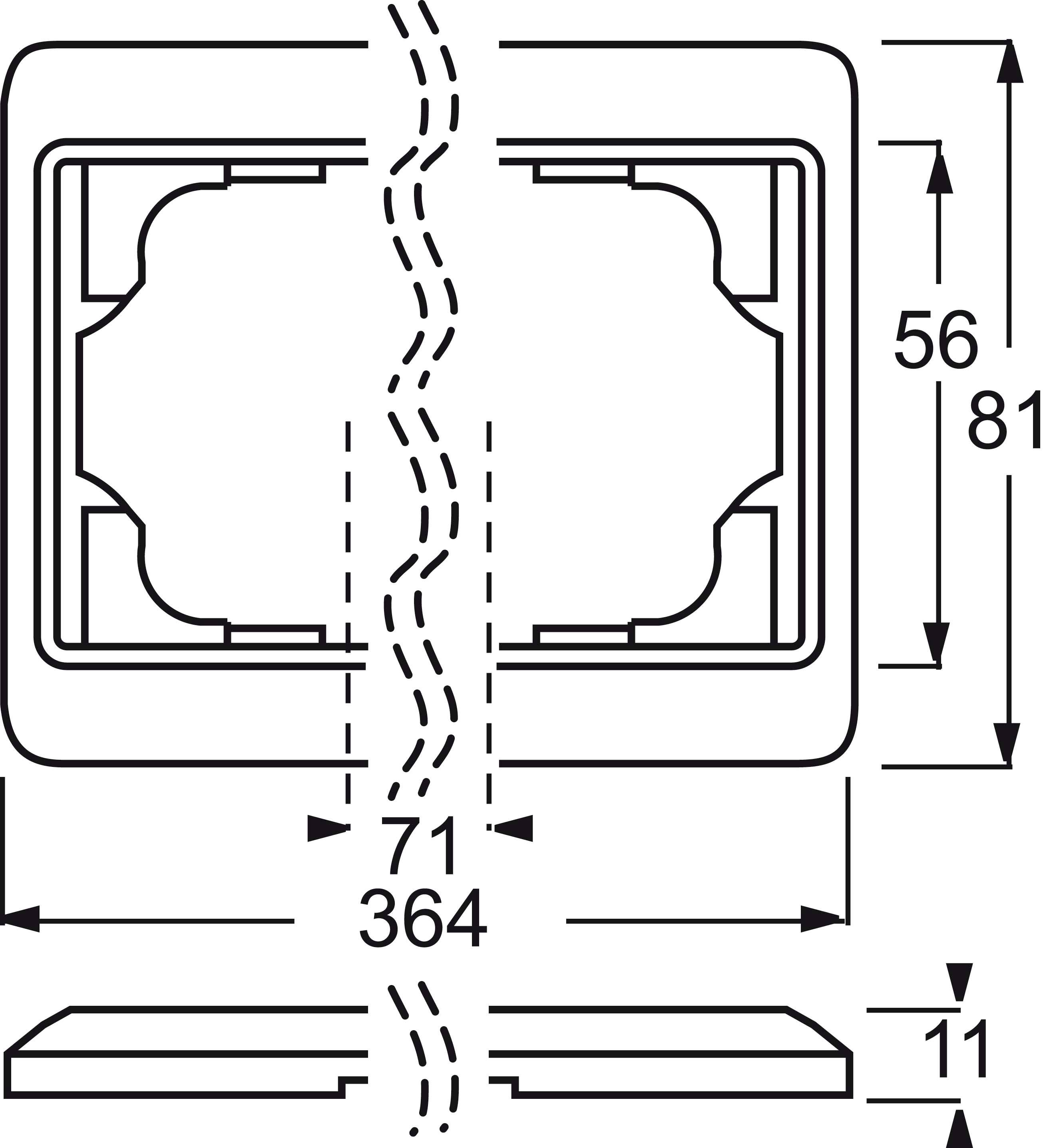 Busch-Jaeger crna 2CKA001754A4153 1 St.-1