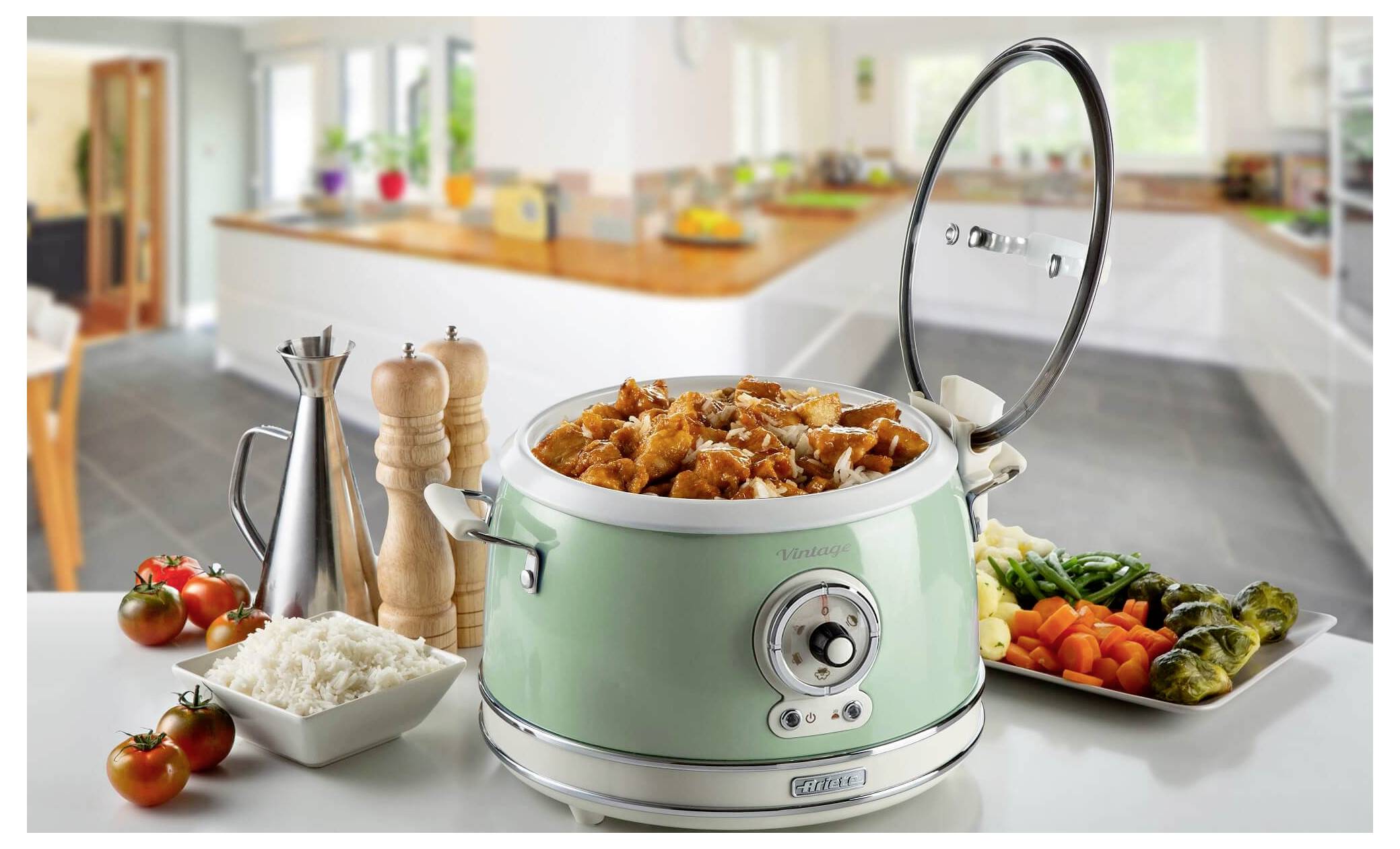 Ariete 00C290404AR0 višenamjensko kuhalo zelena-4