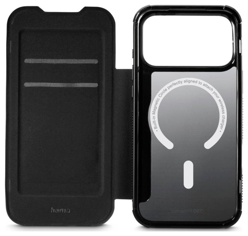 Hama knjižica Apple iPhone 17 Pro Max, iPhone 18 Pro Max crna 232465-2