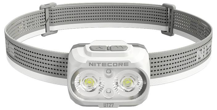 NiteCore LED svjetiljka za glavu pogon na punjivu bateriju , baterijski pogon NC-UT27MCT-W-0