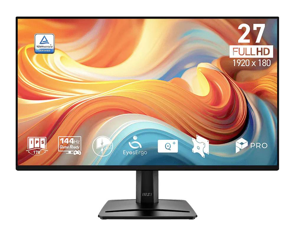 MSI PRO MP275 E14L LCD zaslon Energetska učinkovitost 2021 E (A - G) 68.6 cm (27 palac) 1920 x 1080 piksel 16:9 4 ms-0