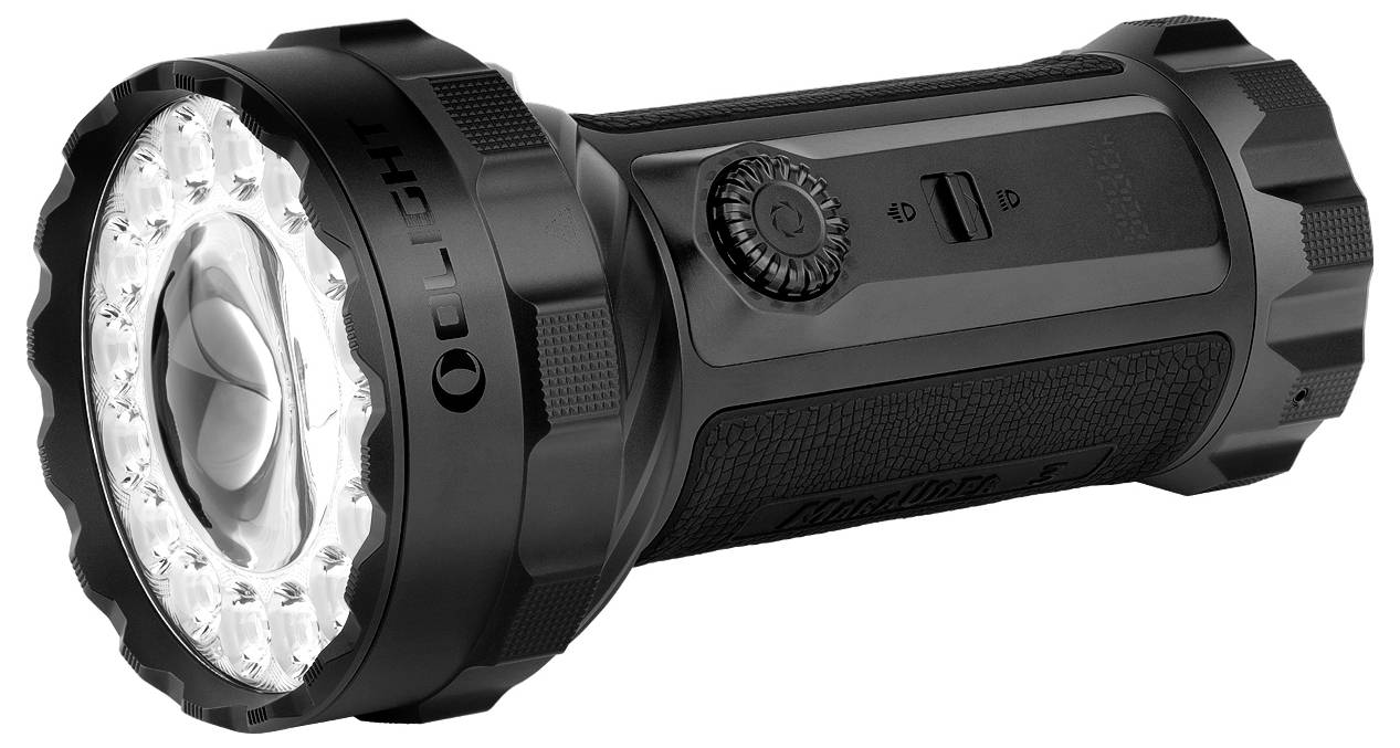 OLight Marauder 3 13637 džepna svjetiljka IPX8 (vodootporan), s futrolom, s USB sučeljem 840 g-7